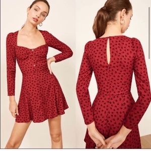 Reformation Floral Mila Dress